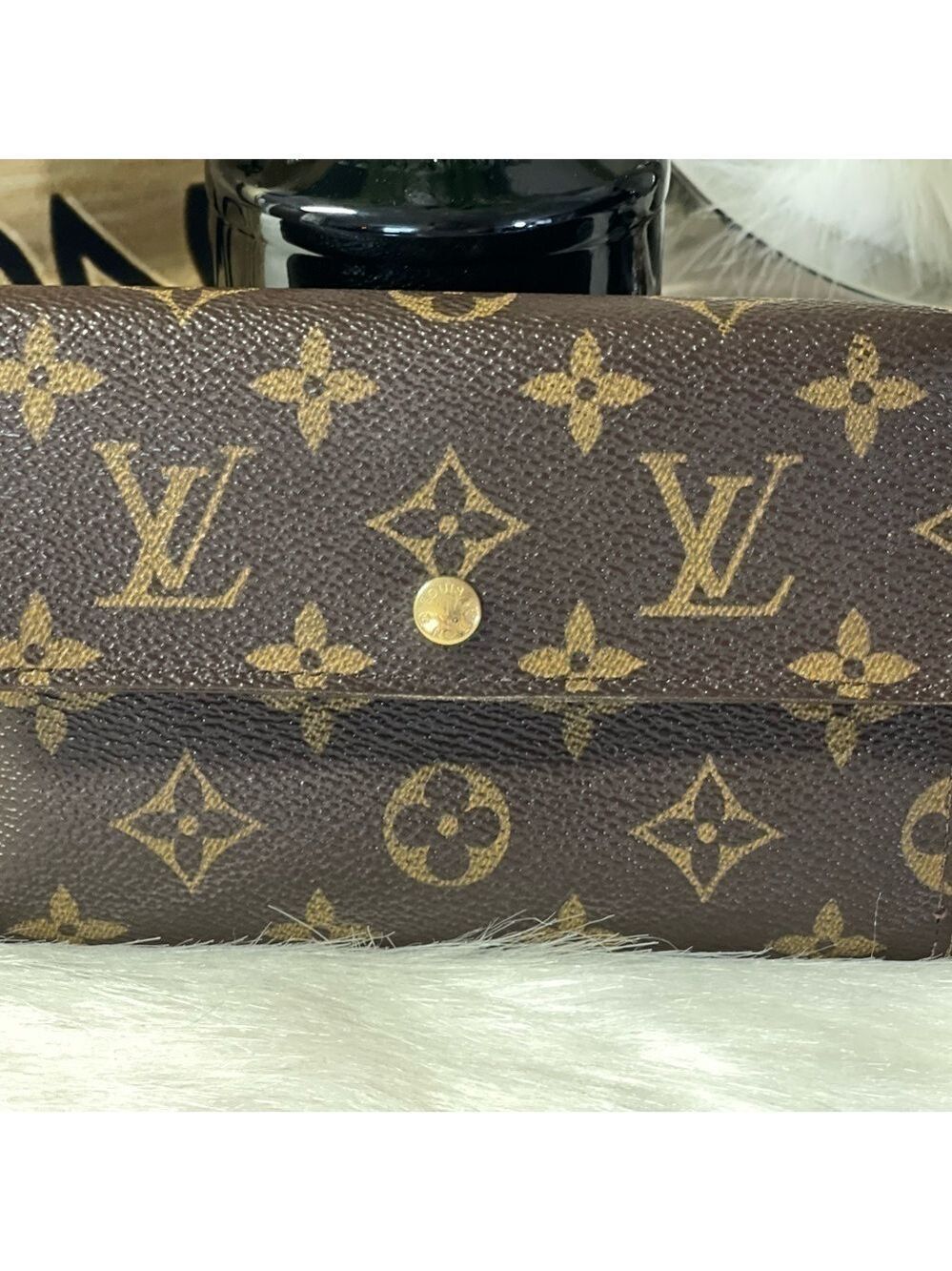 LOUIS VUITTON MONOGRAM PORTE TRESOR ETUI PAPIERS WALLET M61202 - Picture 3 of 15